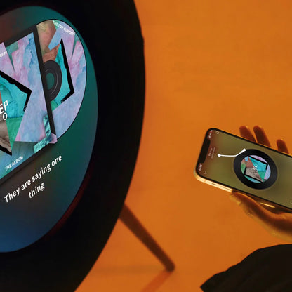 Lumen R1 Retro Vinyl Bluetooth Speaker