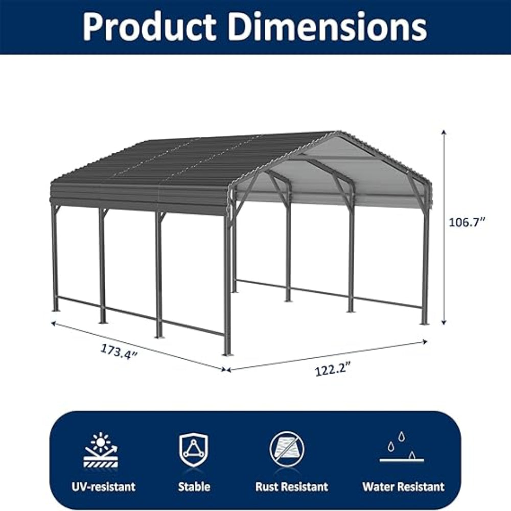 Lumen 12x20 Carport