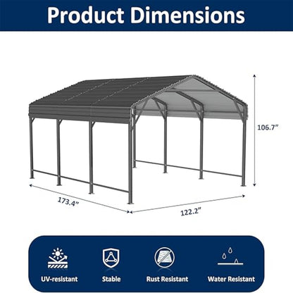 Lumen 12x20 Carport
