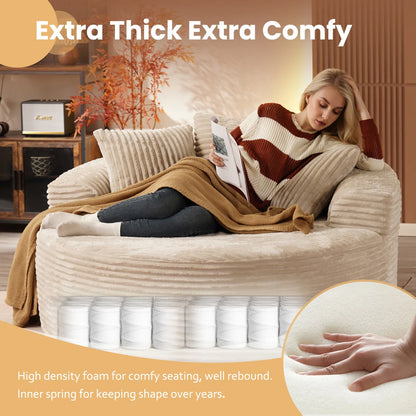 Lumen Round Foam Chair "Nine"