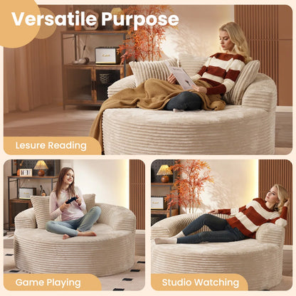 Lumen Round Foam Chair "Nine"