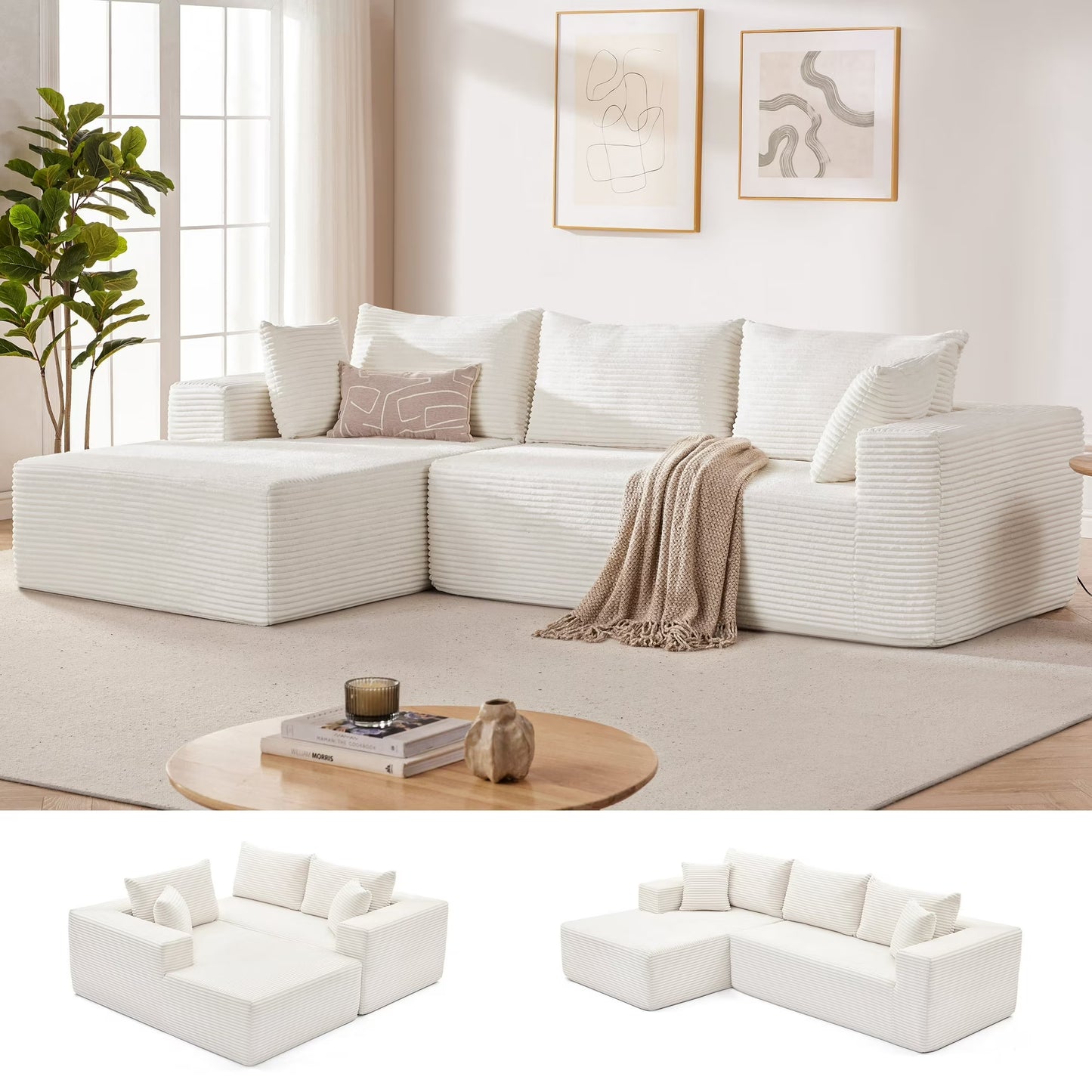 Lumen Boneless Cloud Couch "NINE"