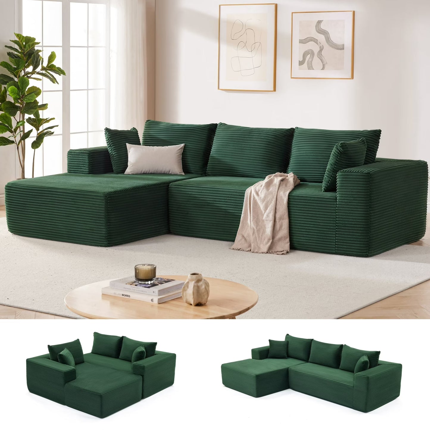 Lumen Boneless Cloud Couch "NINE"